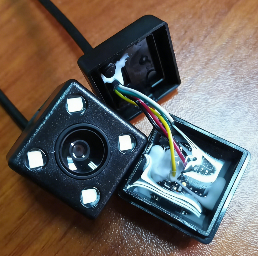 倒车摄像头灌封